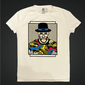 White XRAY Brand Walter White  Unisex Graphic Tshirt Size Small